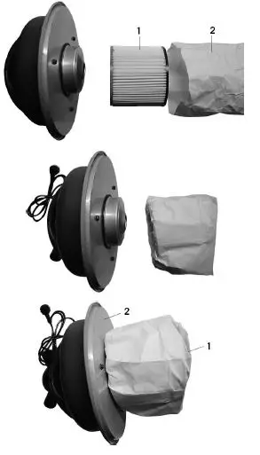 zipper ZI-ASA305 DUST COLLECTOR 5