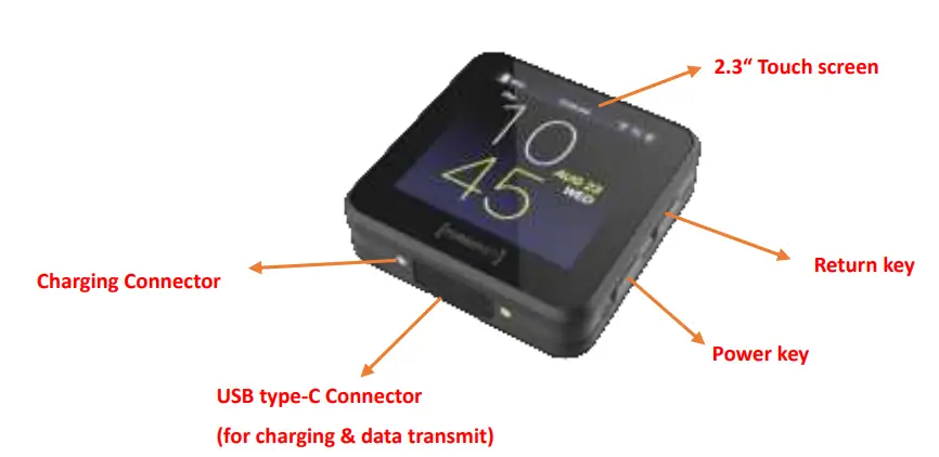 ASKEY E2-TN230A2 TurboMate Smart Watch 1