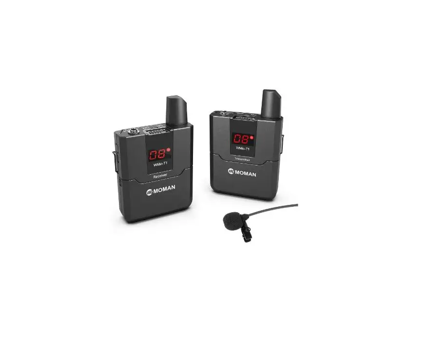 Moman C2 2.4 Ghz Wireless Lavalier Microphone User Manual