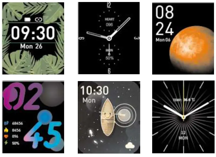 Jiangsu Saibo Yuhua Technology A13 1.09-Inch Full Touch Smartwatch - TIME