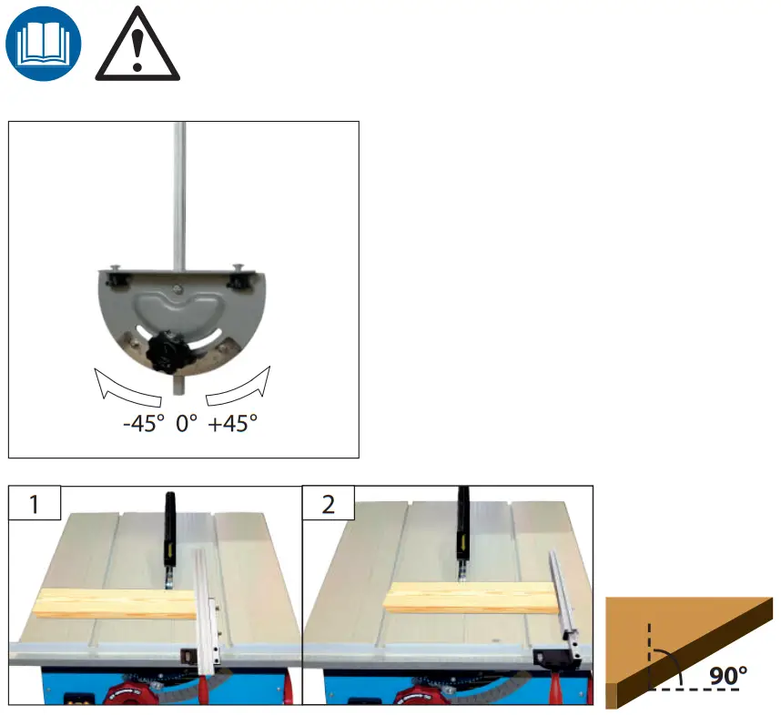 Gude GTK 2500 AL Table Circular Saw - fig10