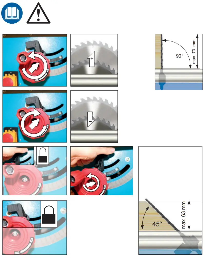 Gude GTK 2500 AL Table Circular Saw - fig8