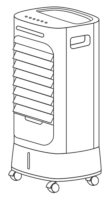 Costway ES10122US Portable Air Cooler