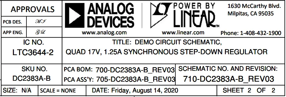 ANALOG DEVICES DC2383A-B Evaluation Board - Fig 16