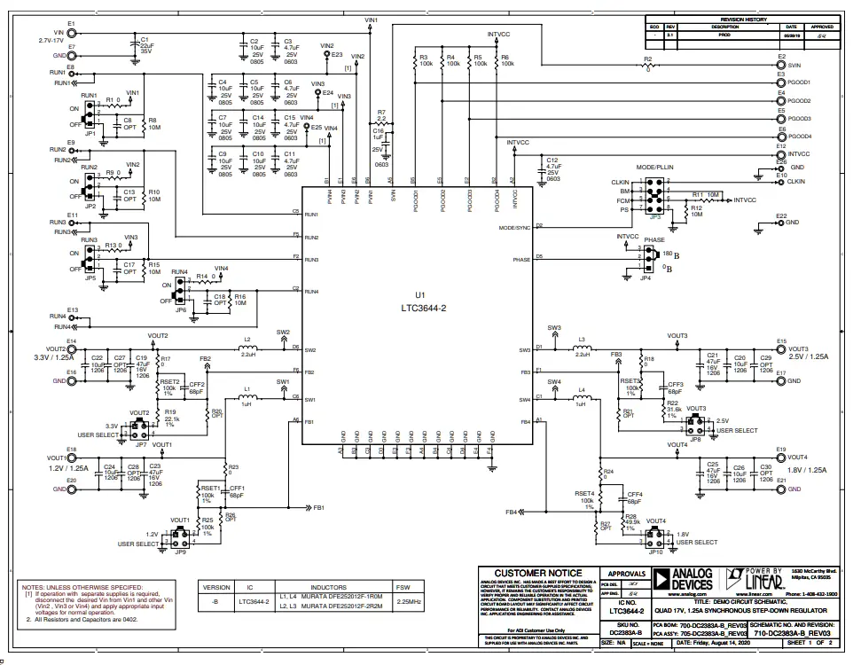 ANALOG DEVICES DC2383A-B Evaluation Board - Fig 8