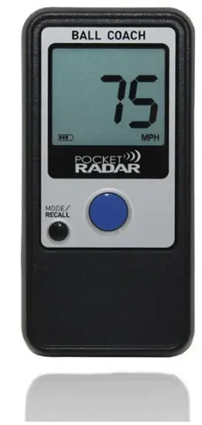 POCKET RADAR Softball Throwing Into A Net product