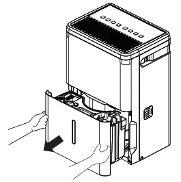 GE APPLIANCES AWHR50 Star Portable Dehumidifier - Water