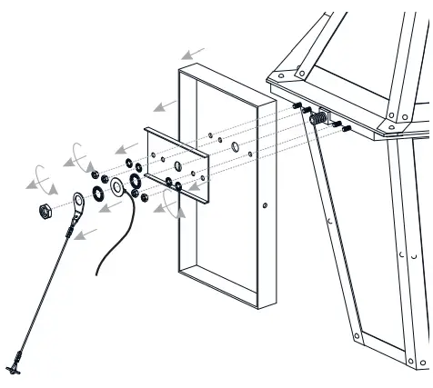 QUOIZEL BURD8413AC 2-Light Aged Copper Hardwired Outdoor Wall Lantern Sconce-fig11