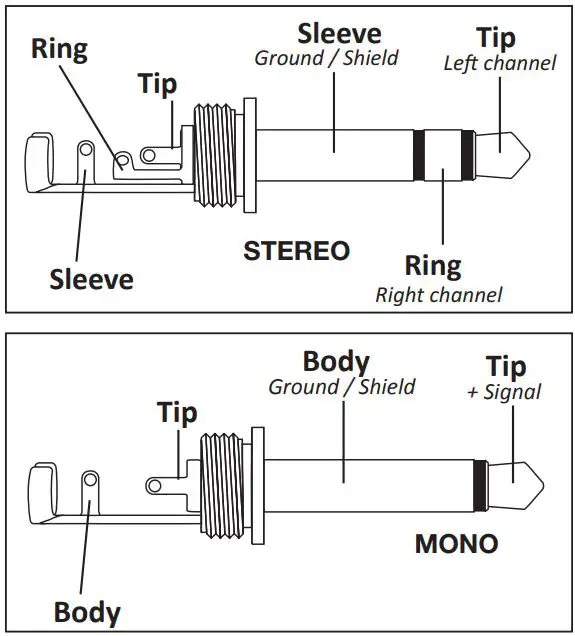 auDiopHony H11228 Nova Series 2-Way Amplified Speakers with Bass Reflex User Guide - AUX input