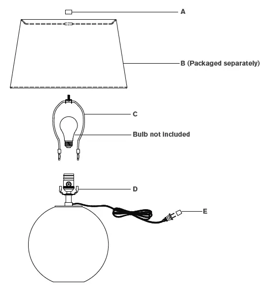 VISUAL COMFORT CHA 8434 Masie Medium Table Lamp fig 1