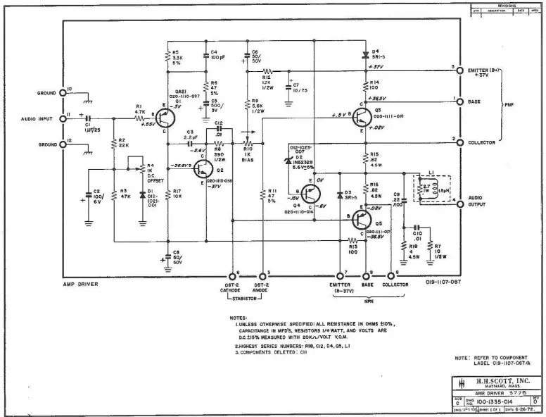 SCOTT 377B Vintage Hifi AM-FM Stereo Receiver-fig10