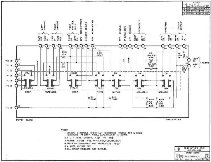 SCOTT 377B Vintage Hifi AM-FM Stereo Receiver-fig17