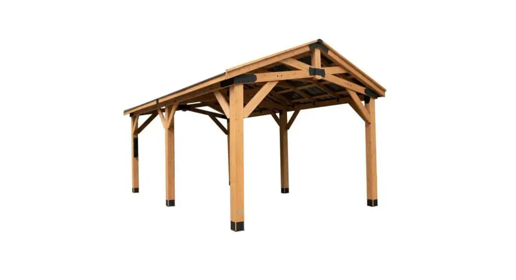 Backyard Discovery 2207011com All Cedar Wooden Carport Pavilion Gazebo Owner's Manual Backyard Discovery 2207011com All Cedar Wooden Carport Pavilion Gazebo Owner's Manual