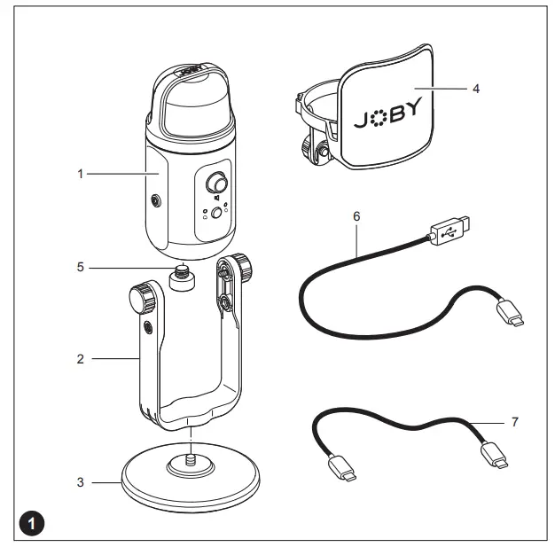 JOBY JB01775 Wavo POD Microphone fig 1