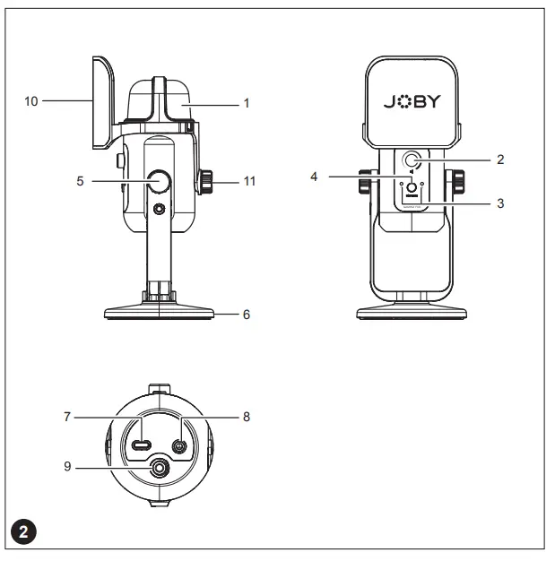 JOBY JB01775 Wavo POD Microphone fig 2