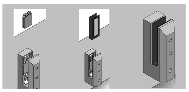 BRUNDLE 1822013 TILT-LOC Glass Spigot Side Fix Tilt - fig 2