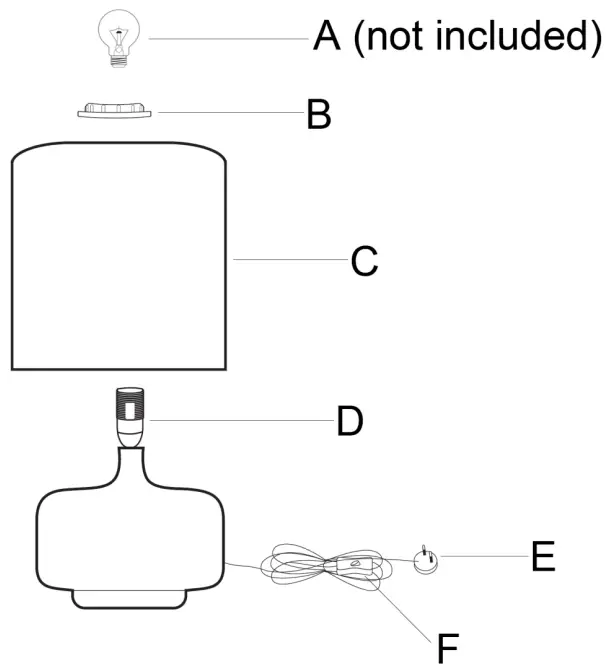 Lucci-decor-271093-Isabel-1-Light-Table-Lamp-FIG-1