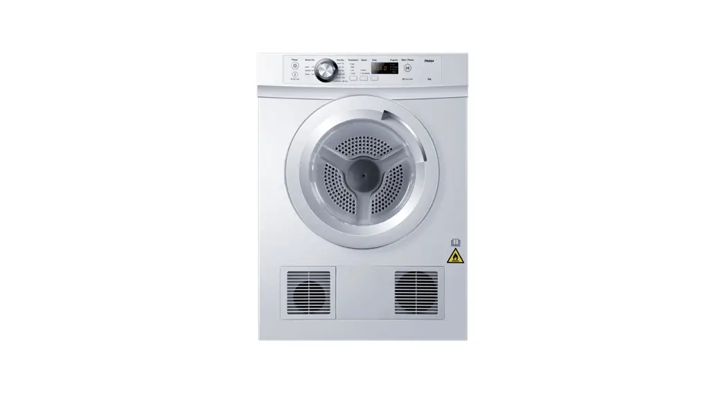 Haier Hdv50e1 5kg Sensor Vented Dryer User Guide