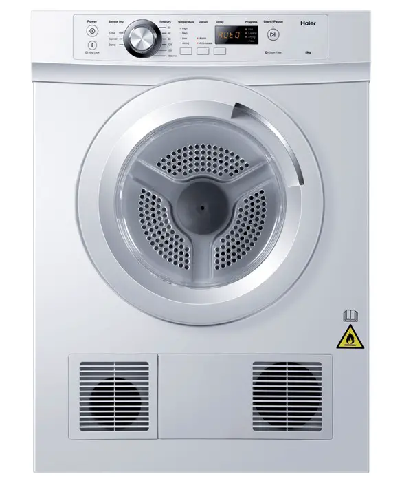 Haier HDV50E1 5kg Sensor Vented Dryer