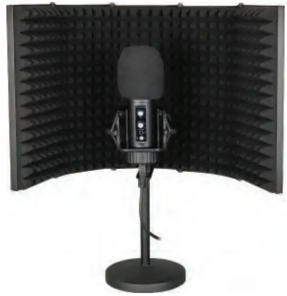 PYLE PSMIUSBIB57 Tabletop Compact Microphone Kit