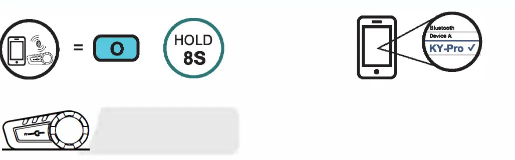 FreedConn KY Pro Helmet Bluetooth Intercom Headset fig (6)