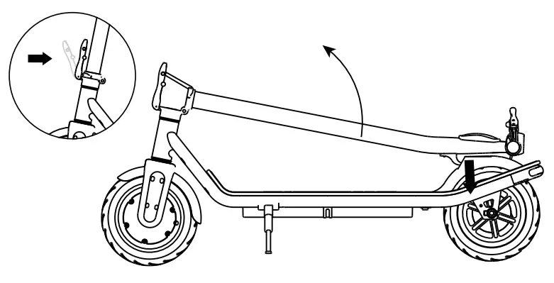 ZINC ZC07867 Folding Electric Swift Plus Scooter - PRODUCT OVERVIEW 1