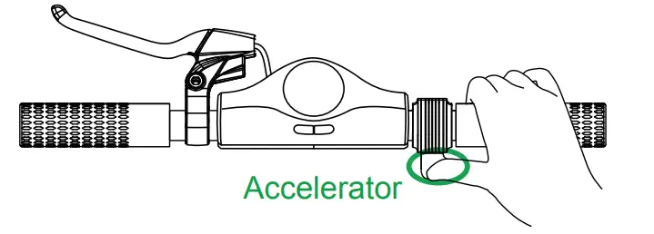 ZINC ZC07867 Folding Electric Swift Plus Scooter -SCOOTER CONTROLS 2