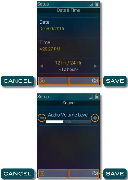 URC TRC 1080 Total Control - Date & Time