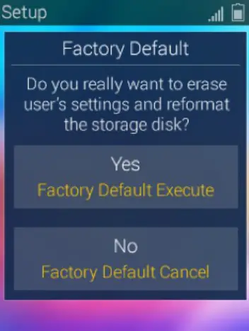 URC TRC 1080 Total Control - Factory Default