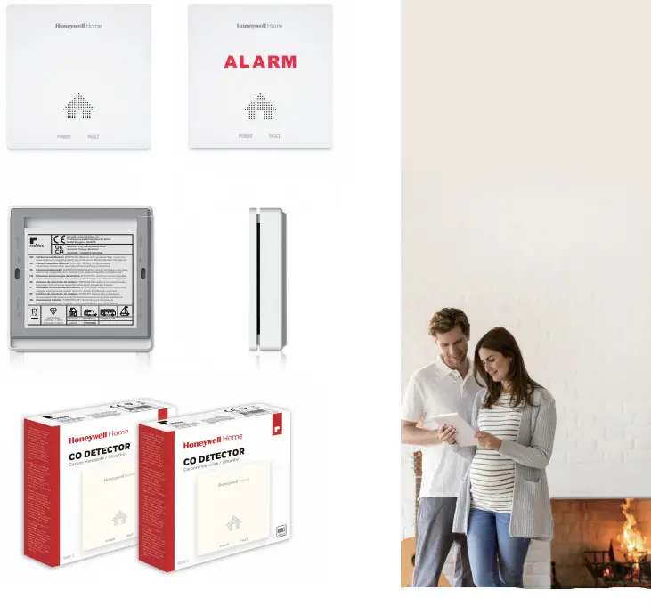 Honeywell Home R100C-1 Carbon Monoxide (CO) Detector -2