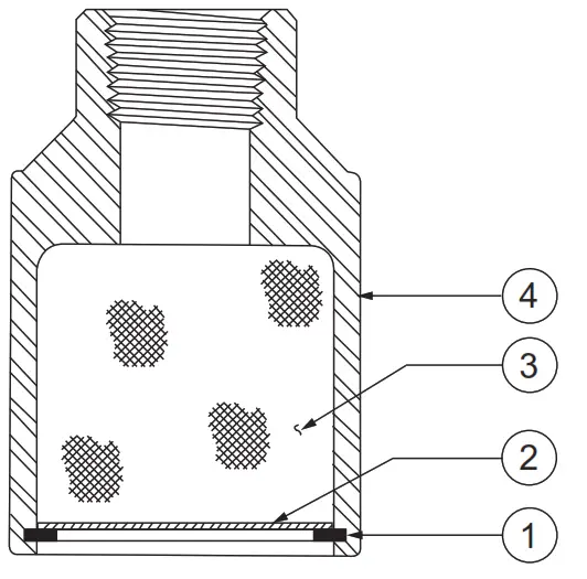 EMERSON SS600 Series Noise Diffuser Cast Iron Valve