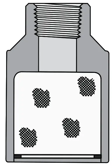 EMERSON SS600 Series Noise Diffuser