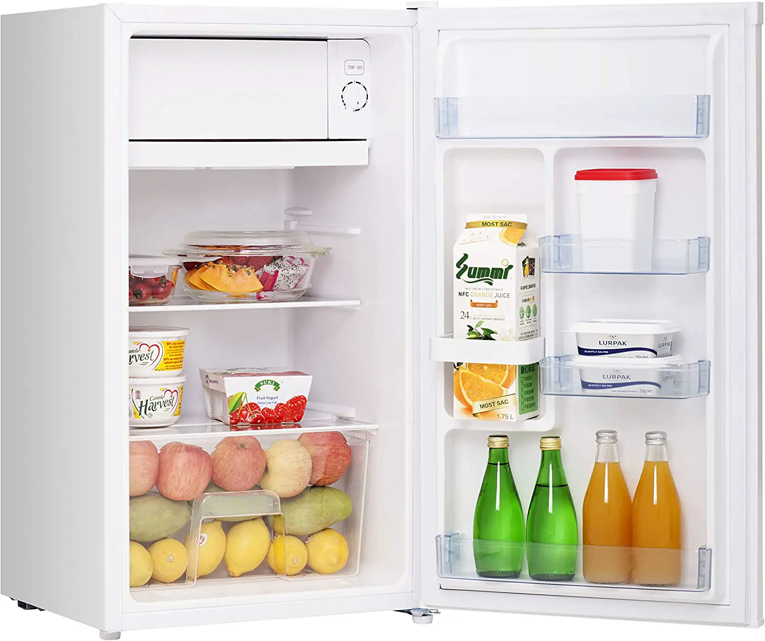 Hisense RR120D4BW1 Tabletop Refrigerator