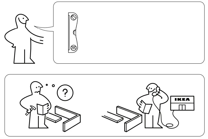 IKEA MALMBÄCK Display Shelf - 2