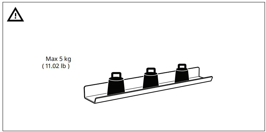IKEA MALMBÄCK Display Shelf - 5