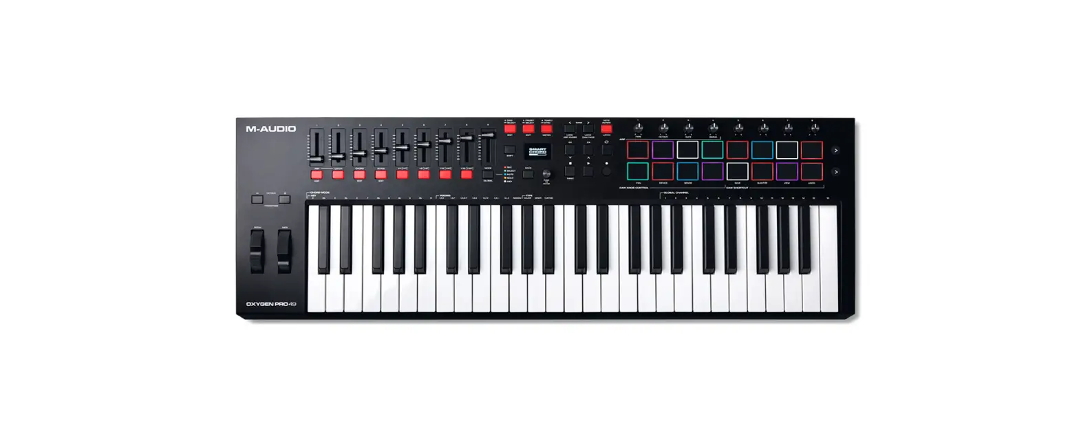 M-audio Oxygen Pro 49 49-key Keyboard Controller User Guide M-audio Oxygen Pro 49 49-key Keyboard Controller User Guide