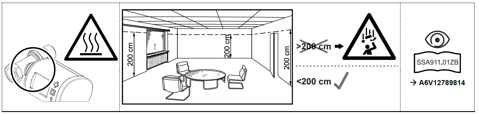 SIEMENS SSA911.01ZB Connected Home Radiator 1