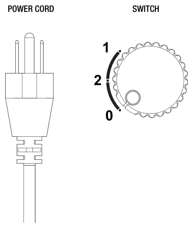 Commerical Electric SFDC6-600CT0-4 24 Inch 2 Speed Heavy Duty Tilt Drum Fan - fig 8