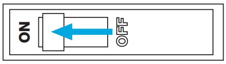 Turn power ON at circuit breaker