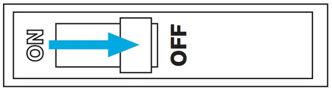 Turn power OFF at circuit breaker