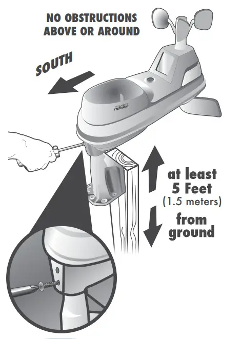 ACURITE 06004 5-in-1 Weather Sensor -AcuRite Iris Sensor Installatio
