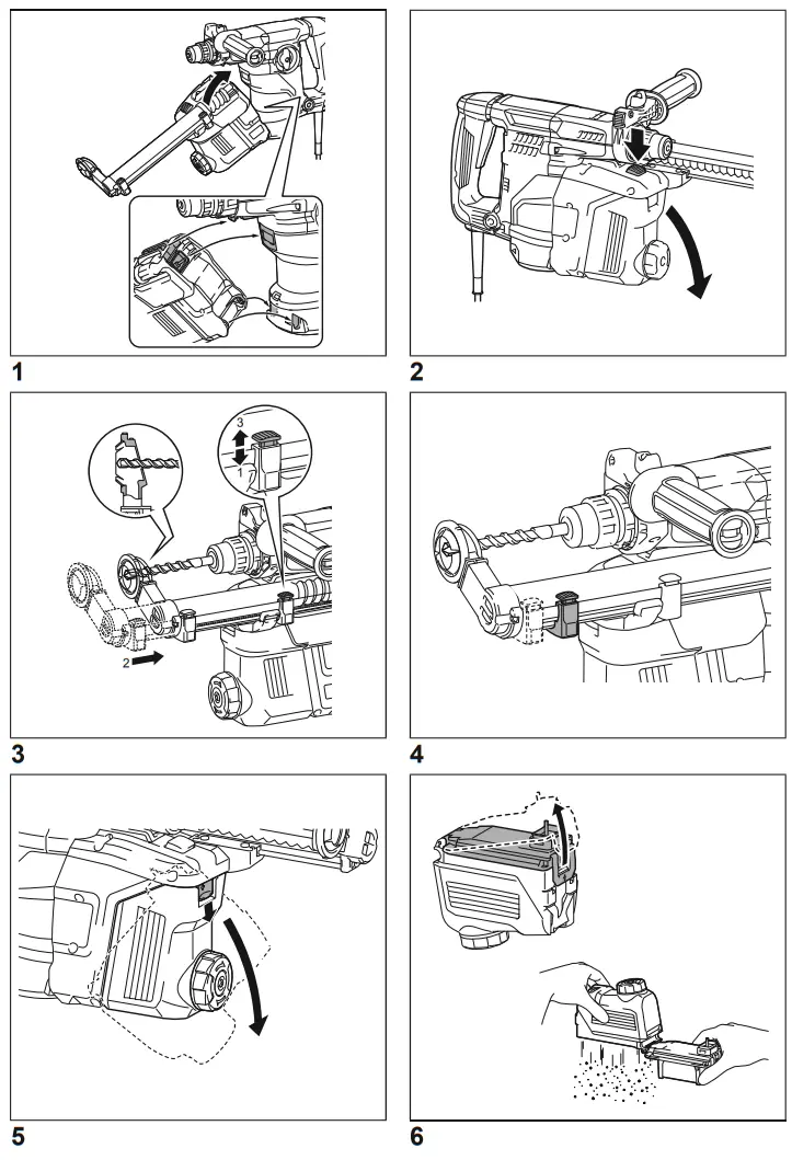 makita DX10 Dust Collection System