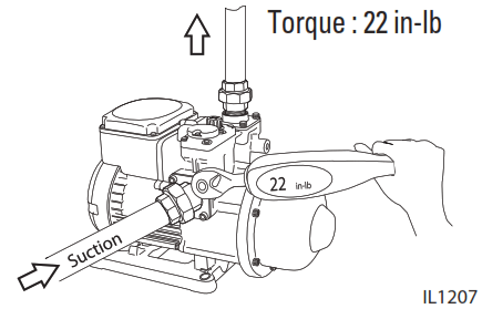 FLINT WALLING VP05 Booster Pump System - relief plug
