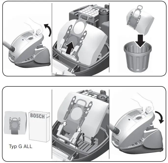 BOSCH BSGL3 Vacuum Cleaner Filters-fig9