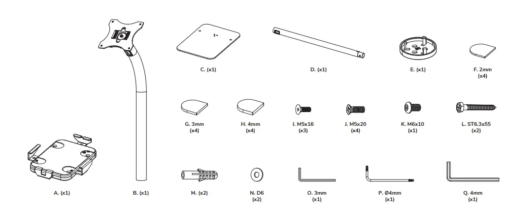 Neomounts-FL15-625BL1-Tablet-Stand-FIG 2