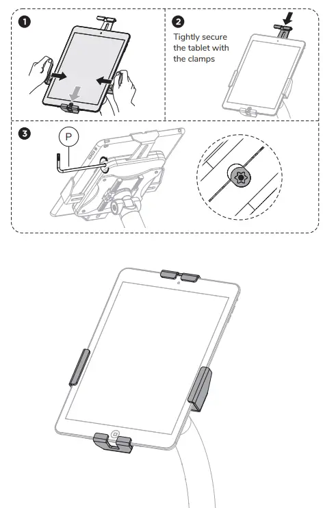 Neomounts-FL15-625BL1-Tablet-Stand-FIG 7