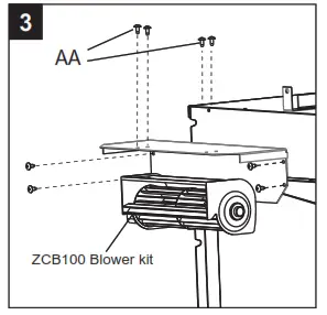 Pleasant Hearth ZCB100 Zero Clearance Blower - fig7