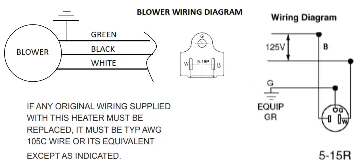 Pleasant Hearth ZCB100 Zero Clearance Blower - fig8