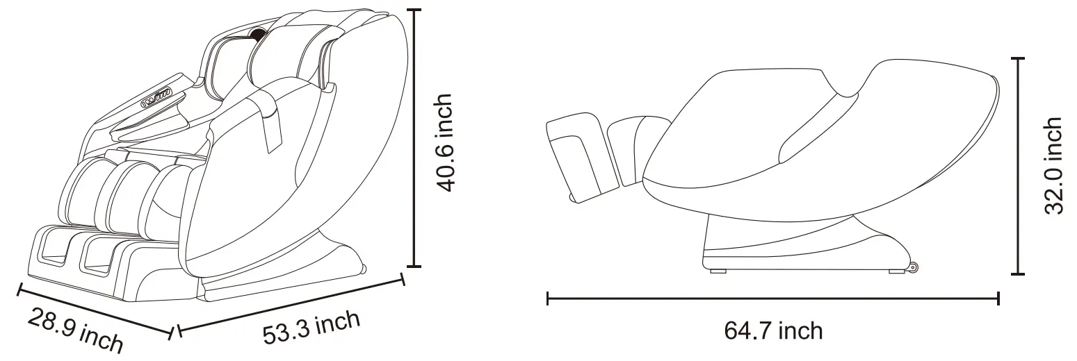 AmaMedic R7 Deluxe Massage Chair fig 1