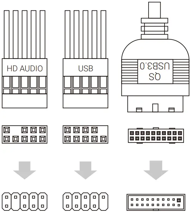 Front Panel Connector